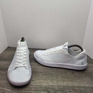 Flux Footwear Adapt Trainer All White Barefoot Athletic Knit Shoe Mens Size 10